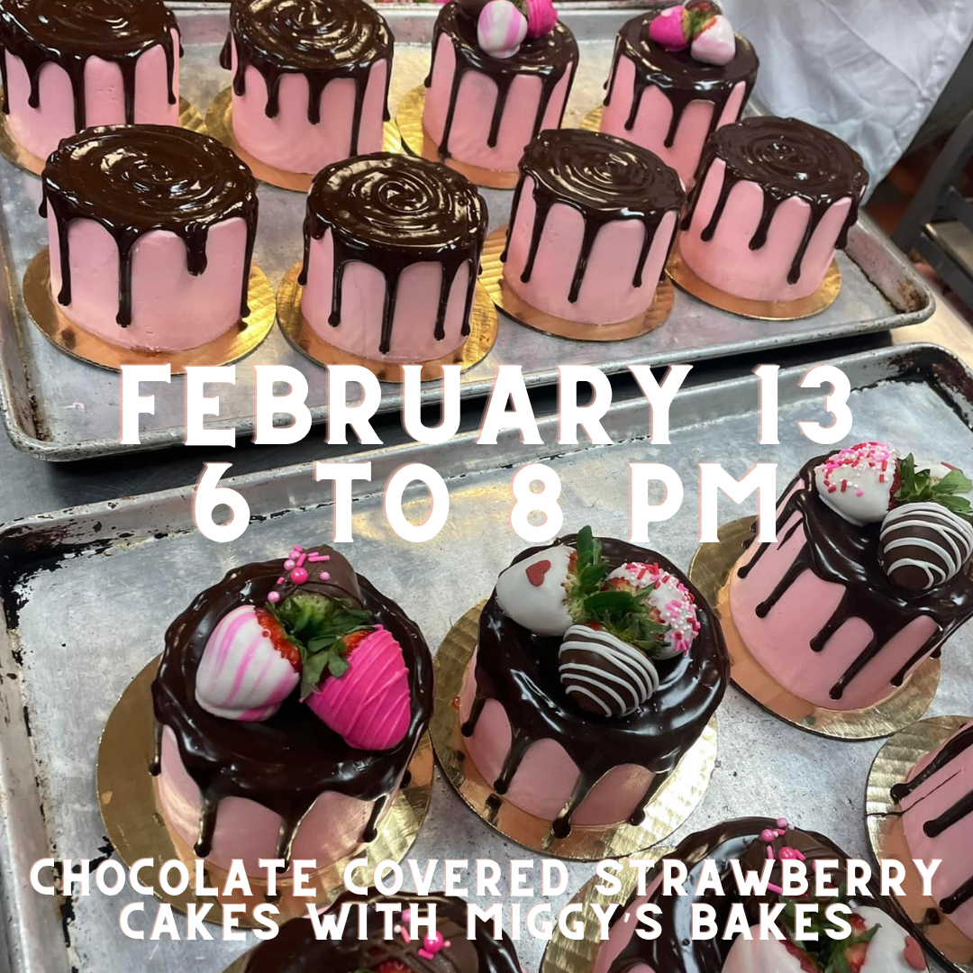 Chocolate Covered Strawberry Cake Class | Miggy's Bakes